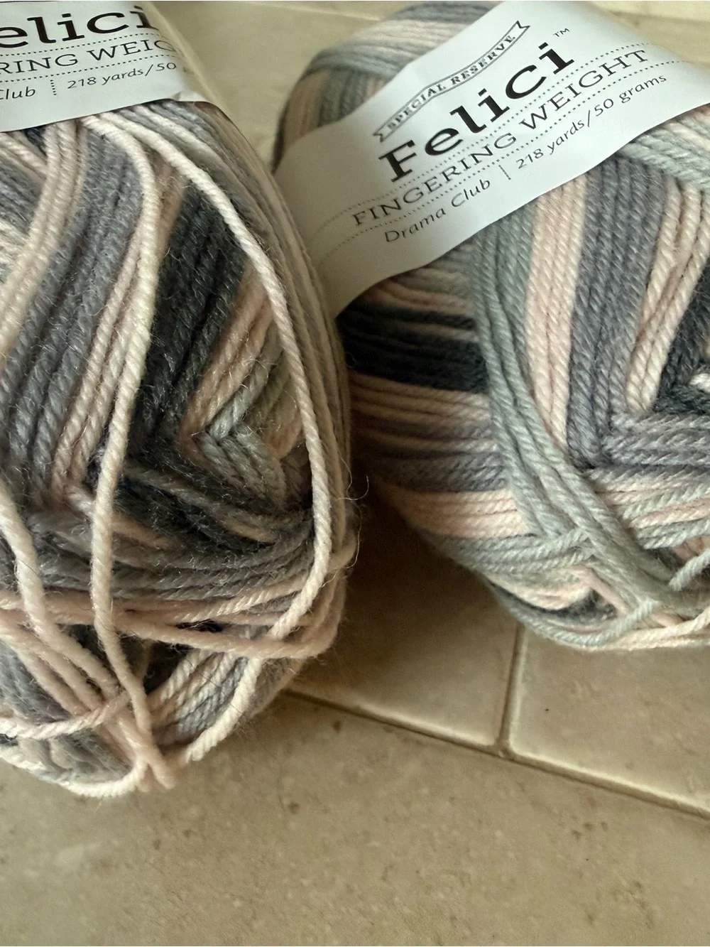 Felici Fingering Weight Yarn in Soft Pastel Multi (Special Reserve) - Drama Club